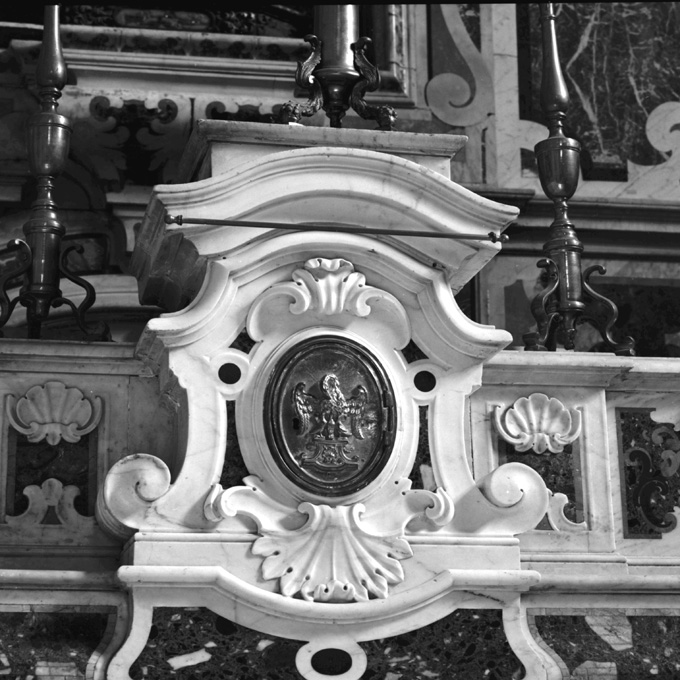 sportello di tabernacolo - ambito Italia meridionale (metà sec. XVIII)