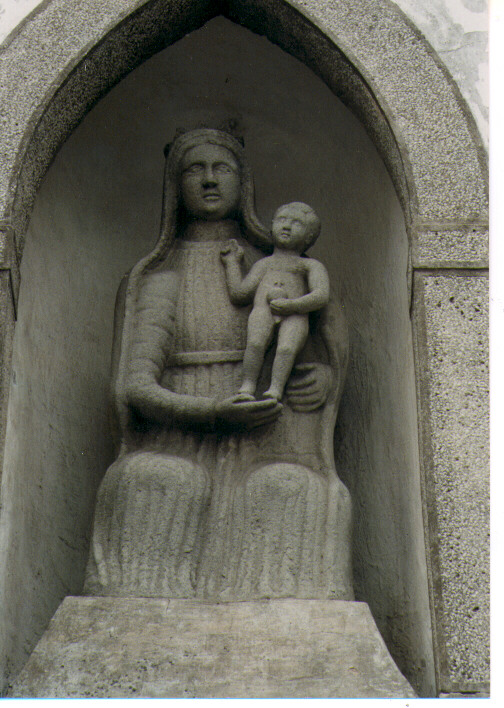 Madonna con Bambino (scultura) - ambito pugliese (ultimo quarto sec. XVI)