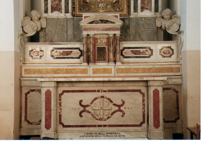 altare - ambito Italia meridionale (primo quarto sec. XX)