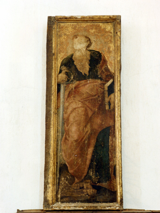 San Paolo (polittico, frammento) di Francesco di Torremaggiore (sec. XVI)