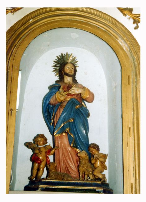 Sacro Cuore di Gesù (statua) - ambito pugliese (secc. XVIII/ XIX)