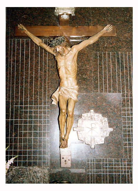 Cristo crocifisso (statua) - ambito pugliese (secc. XVI/ XVII)