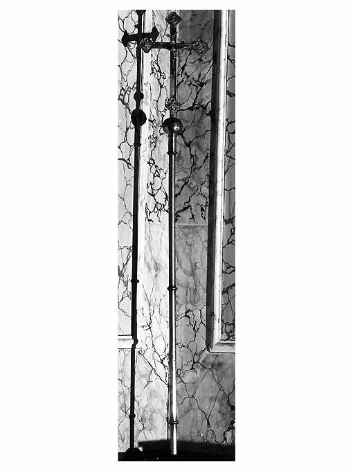 croce processionale - manifattura pugliese (secc. XVIII/ XIX)