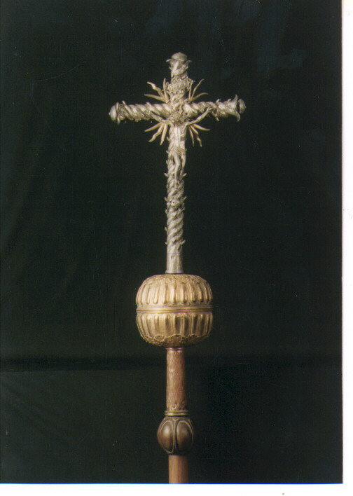 croce processionale - manifattura napoletana (seconda metà sec. XVI)