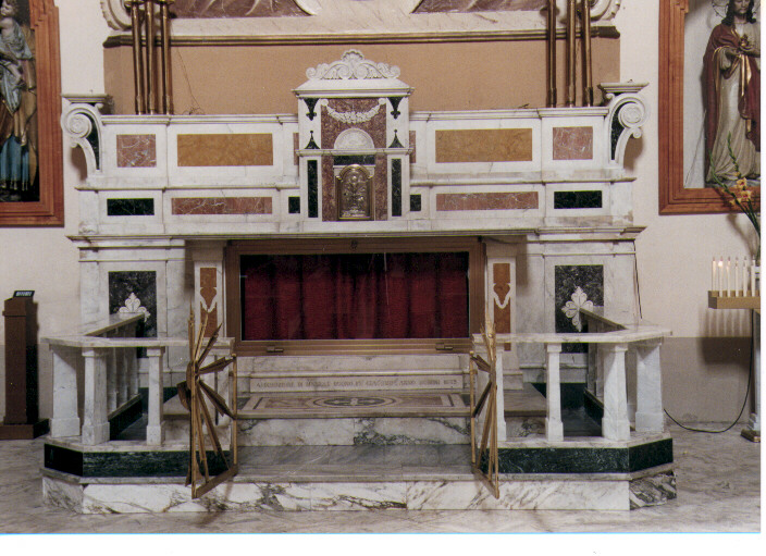 altare - ambito Italia meridionale (sec. XIX)
