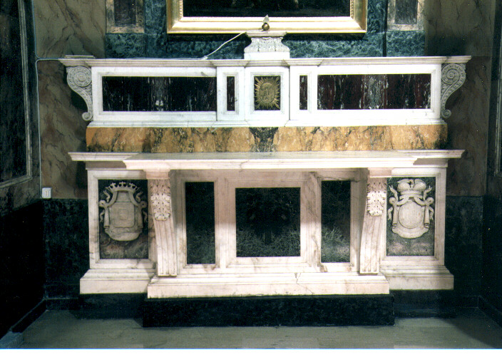 altare - ambito napoletano (fine/inizio secc. XIX/ XX)