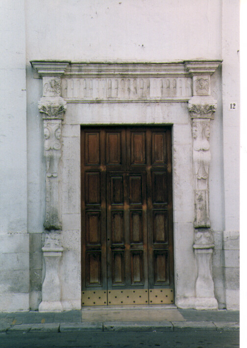 portale - ambito Italia meridionale (fine/inizio secc. XVI/ XVII)