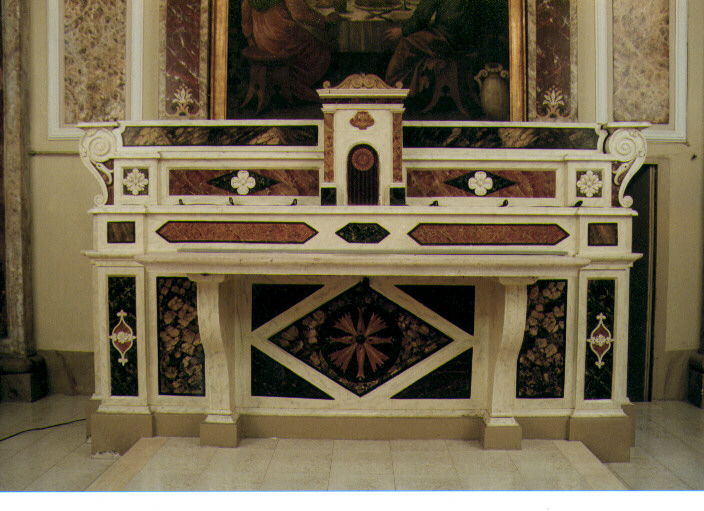 altare maggiore - ambito Italia meridionale (sec. XIX)
