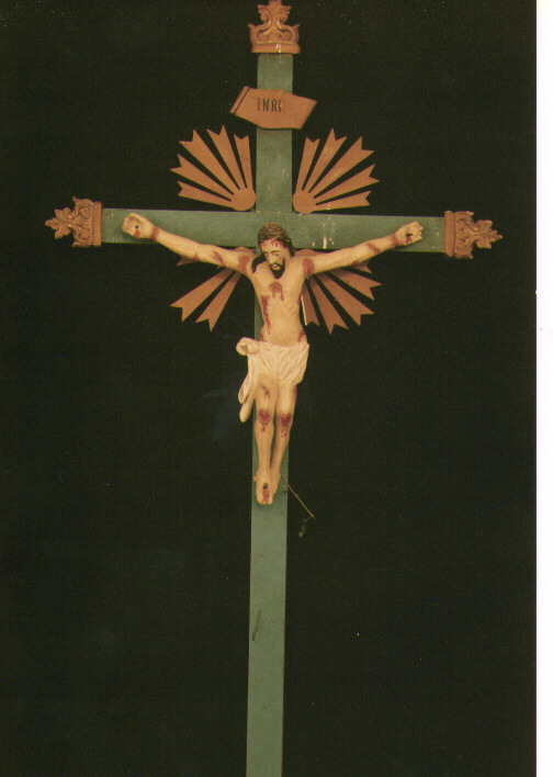 croce da parete - ambito Italia meridionale (secc. XVIII/ XIX)