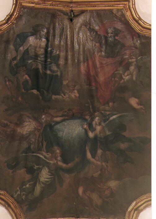 Trinità e Angeli (dipinto) di Musso Giuseppe (terzo quarto sec. XVIII)