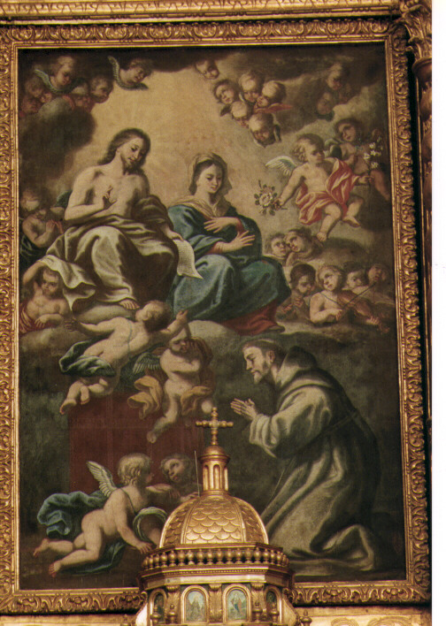 Il perdono d'Assisi, San Francesco d'Assisi (dipinto) - ambito napoletano (sec. XVIII)