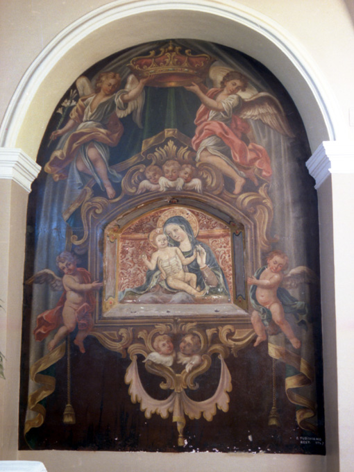 Angeli e Cherubini (dipinto) - ambito pugliese (metà sec. XVIII)