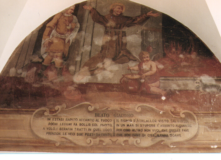 Duca d'Atri e le fave del Beato (dipinto) - ambito francescano (sec. XVII)
