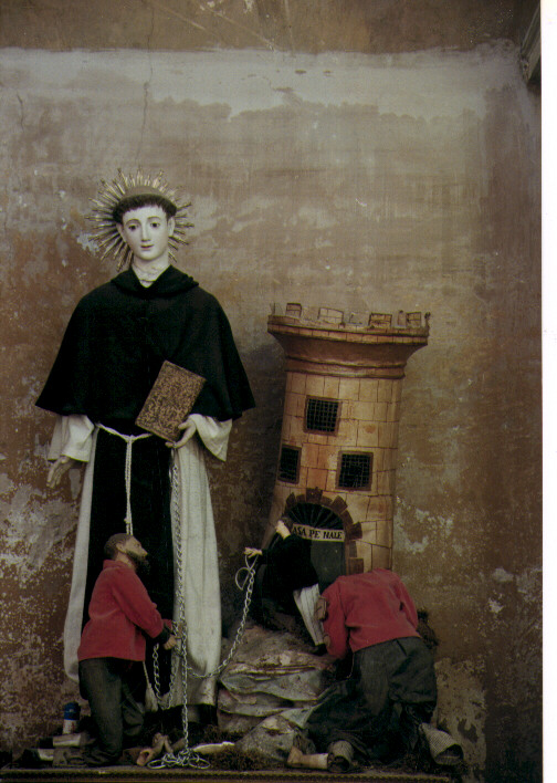 San Leonardo (gruppo scultoreo) - ambito pugliese (sec. XIX)