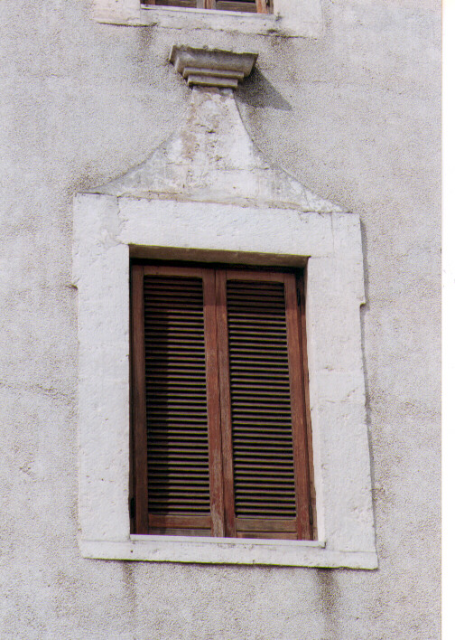 mostra di finestra, serie - ambito Italia meridionale (sec. XVIII)