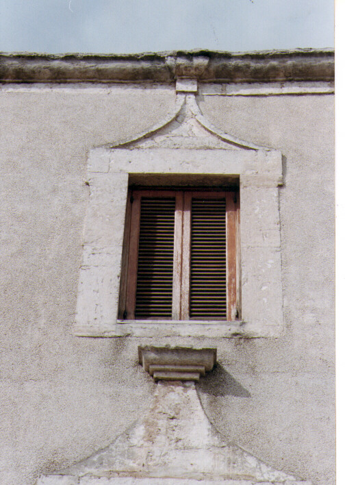 mostra di finestra, serie - ambito Italia meridionale (sec. XVIII)