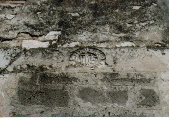 monogramma cristologico (rilievo) - ambito Italia meridionale (prima metà sec. XVII)