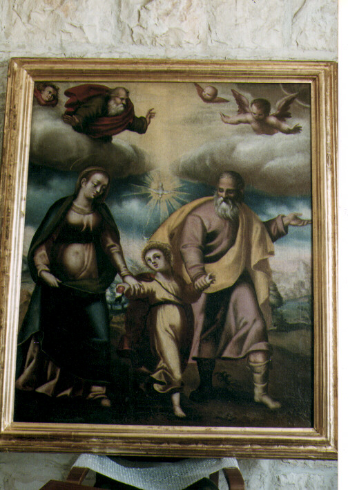 Sacra Famiglia (dipinto) - ambito Italia meridionale (sec. XVIII)