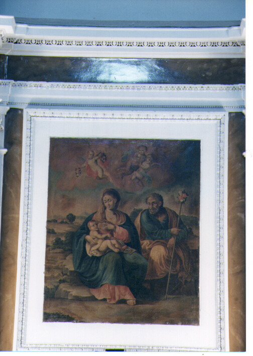 Sacra Famiglia (dipinto) - ambito Italia meridionale (sec. XVIII)