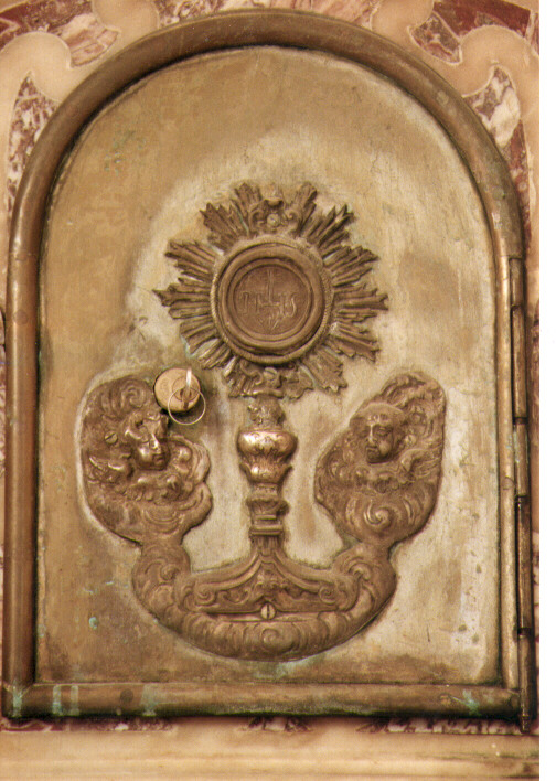 sportello di tabernacolo - ambito Italia meridionale (secc. XVIII/ XIX)