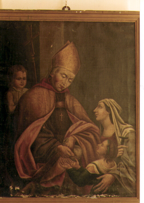 San Tommaso da Villanova (dipinto) di De Mattia Giuseppe (sec. XIX)