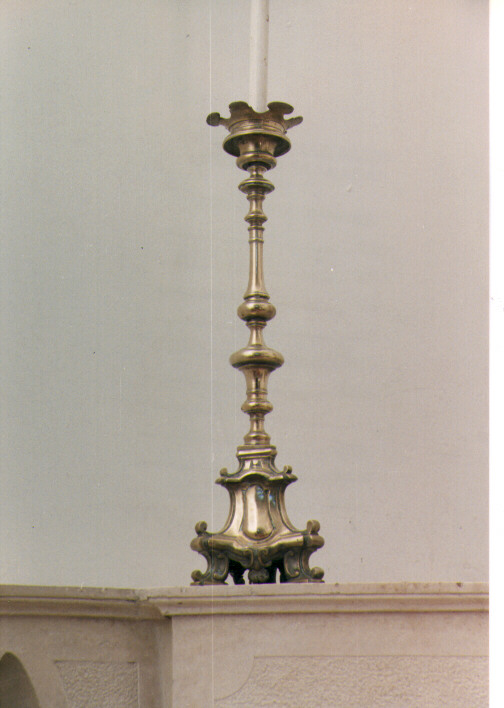 candeliere, serie - manifattura Italia meridionale (seconda metà sec. XVIII)