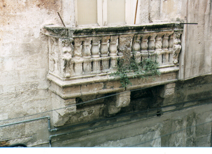 balcone - ambito pugliese (sec. XVII)