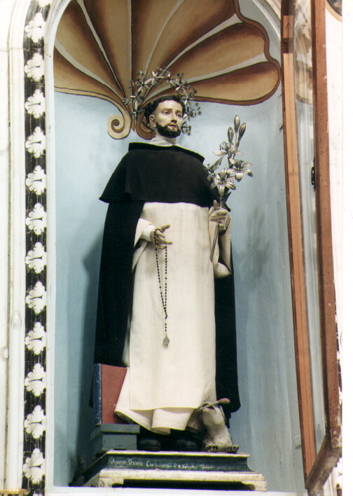 San Domenico (statua) di Spinetti Antonio (seconda metà sec. XIX)