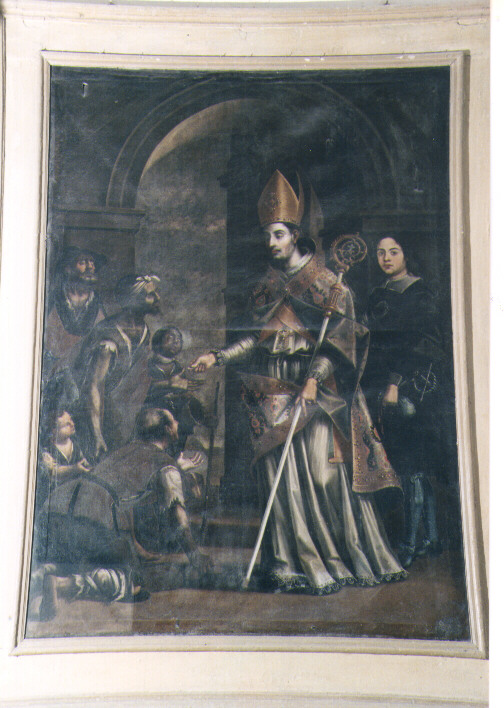 Sant'Agostino (dipinto) - ambito napoletano (metà sec. XVII)