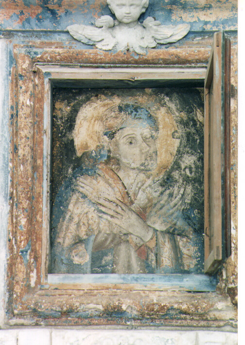 Madonna orante (dipinto) - ambito Italia meridionale (fine/inizio secc. XIV/ XV)