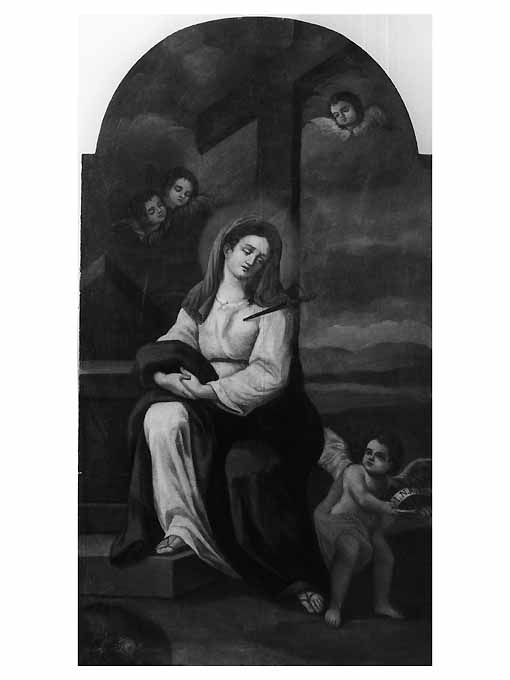 Madonna Addolorata (dipinto) - ambito pugliese (sec. XIX)