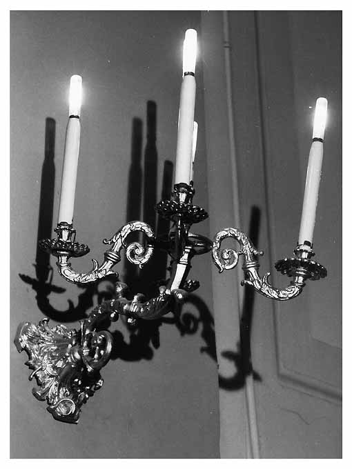 candeliere da parete - ambito pugliese (secc. XIX/ XX)
