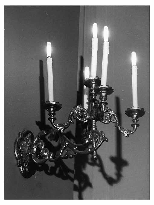 candeliere da parete - ambito pugliese (secc. XIX/ XX)