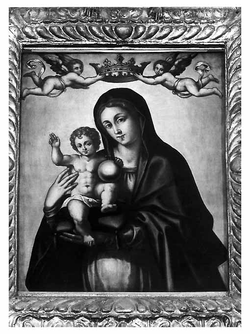 Madonna con Bambino (dipinto) di Oppido Giovanni Donato (sec. XVII)