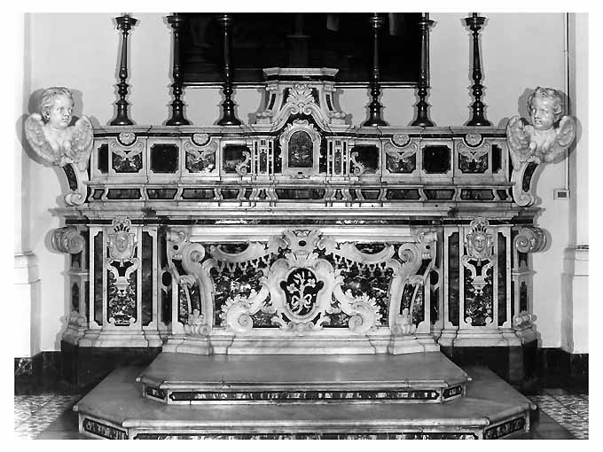 altare - ambito napoletano (metà sec. XVIII)