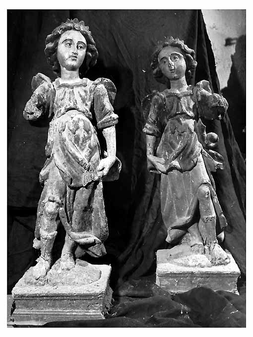 Angelo (statua, serie) - ambito Italia meridionale (sec. XVIII)