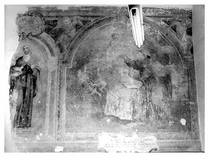 Apparizione del Bambino (dipinto) - ambito pugliese (prima metà sec. XVIII)