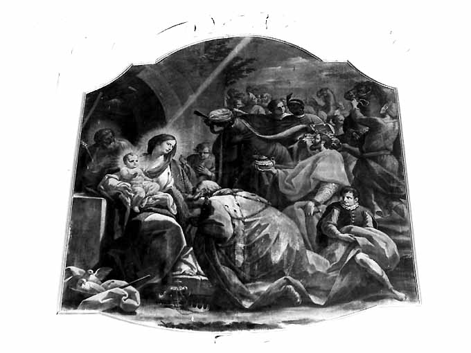 adorazione dei Re Magi (dipinto) di Porta Nicola (sec. XVIII)