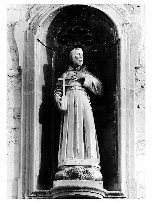 San Francesco d'Assisi (statua) - ambito pugliese (sec. XVIII)