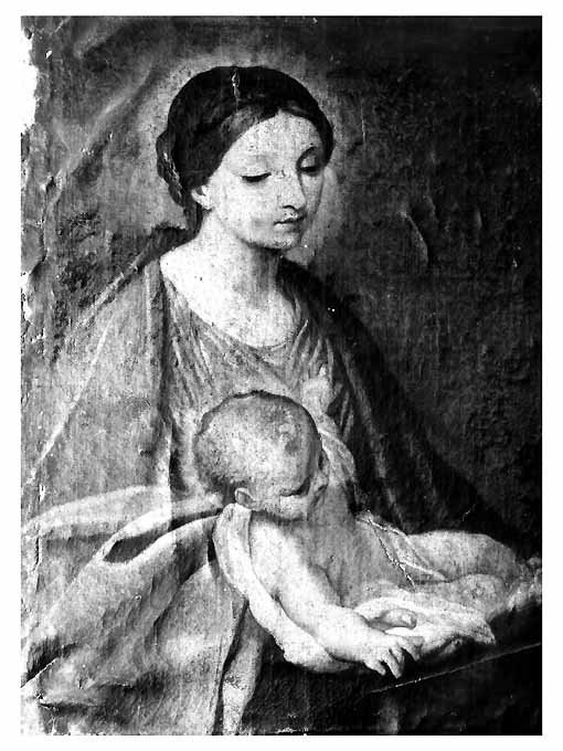 Madonna con Bambino (dipinto) - ambito barese (sec. XVII)