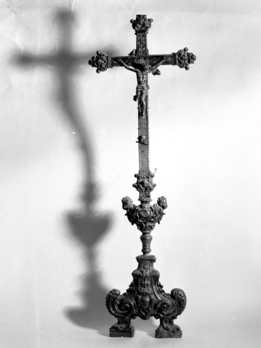 croce processionale - ambito napoletano (sec. XVIII)