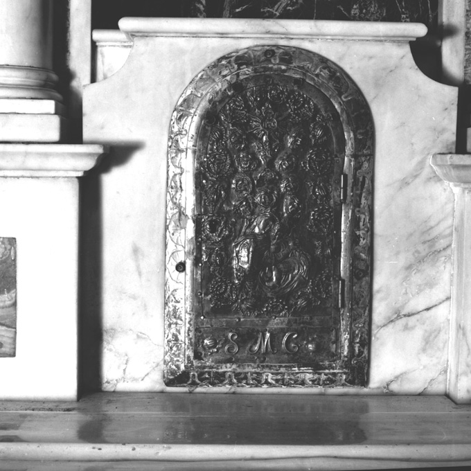 sportello di tabernacolo - ambito pugliese (sec. XVII)