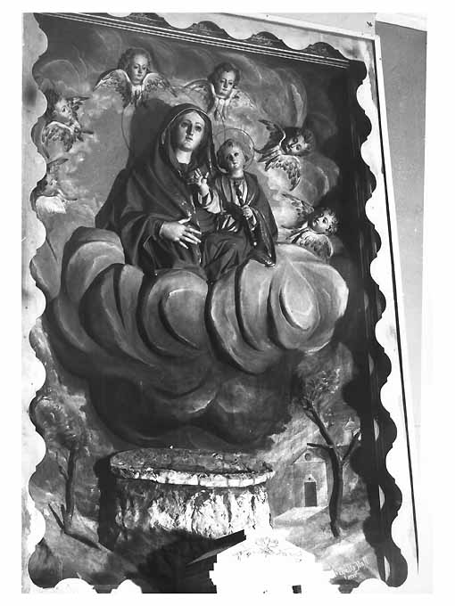 Madonna del Pozzo, Madonna (rilievo) di Caretta Raffaele (inizio sec. XX)
