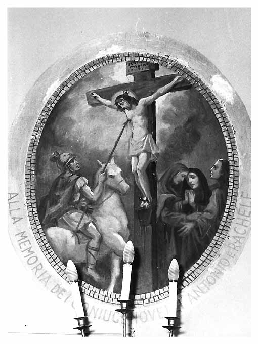 Cristo crocifisso (dipinto) - ambito Italia meridionale (sec. XX)