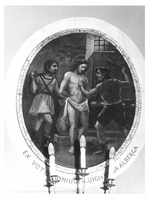 Cristo flagellato (dipinto) - ambito Italia meridionale (sec. XX)