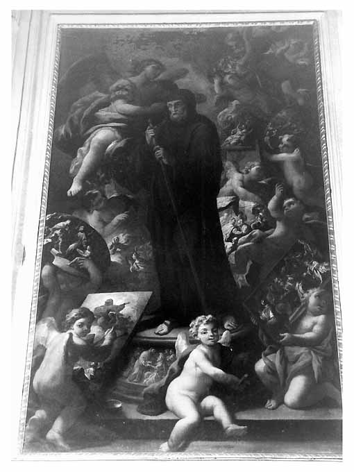 San Francesco di Paola (dipinto) di Miglionico Andrea (sec. XVIII)