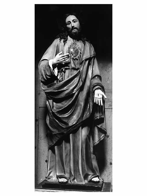 Sacro Cuore di Gesù (statua) - ambito pugliese (prima metà sec. XX)