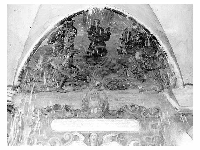 beato Giunipero e sette turchi (dipinto) - ambito Italia meridionale (sec. XVIII)