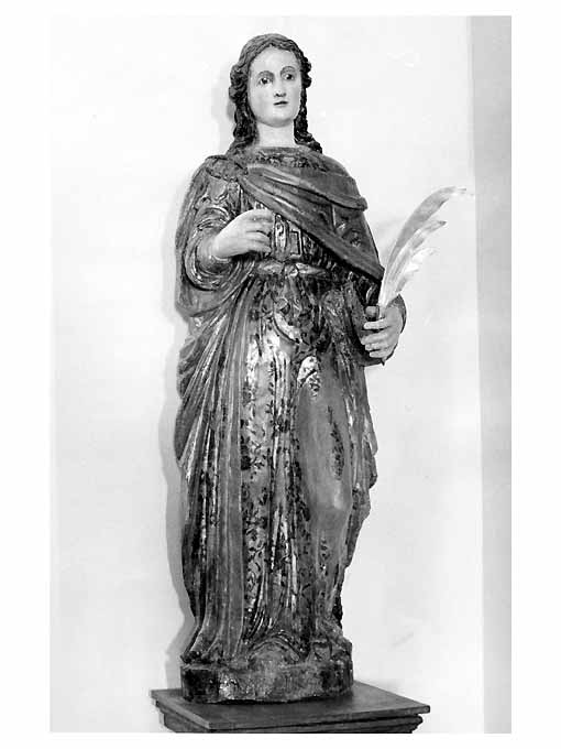 Santa Lucia (statua) - ambito pugliese (fine/inizio secc. XVI/ XVII)