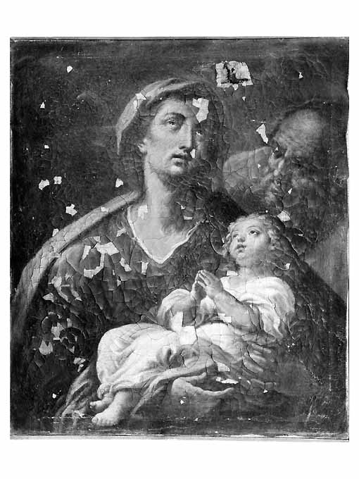Sacra Famiglia (dipinto) - ambito pugliese (fine/inizio secc. XVI/ XVII)